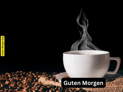 Guten Morgen Bild - Kaffee